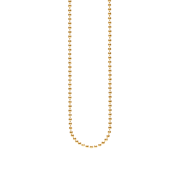 Aagaard's Sølv forg. collie kugle facet 1,8mm 70cm