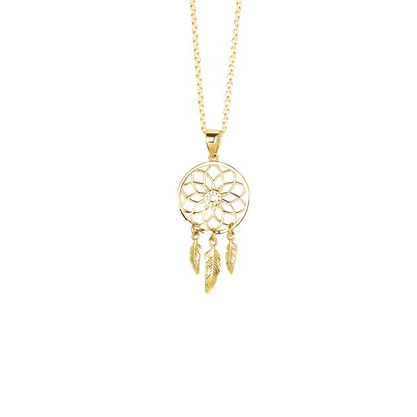 Aagaard\'s Sølv forg halssmykke drømmefanger