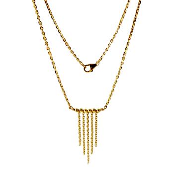 San - Links of Joy's Halskæde i 14kt guld 50cm
