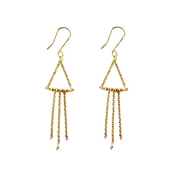 San - Links of Joy\'s Øreringe i 18kt guld Pr.par