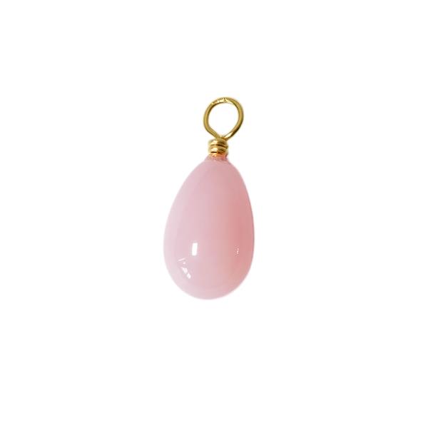 San - Links of Joy\'s 14kt vedhæng med pink opal Vedhæng uden kæde