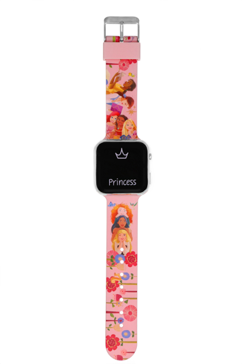 Støvring Design's Disney Prinsesse pink LED ur