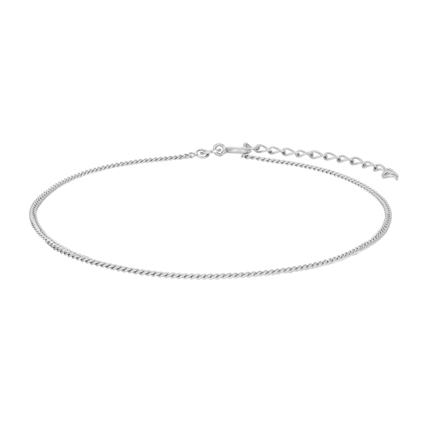 Nordahl\'s Rhd. sølv ankel SUMMER52 flad panser 23+4cm