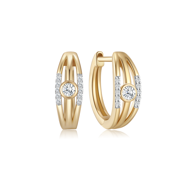 Støvring Design\'s Guld ørestikker