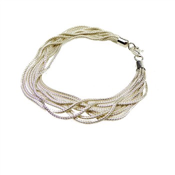 San - Links of Joy's Armbånd & halskæde - 9 rk.Rævekæde - Blank 21cm