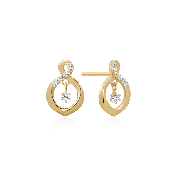 Støvring Design\'s Guld ørestikker