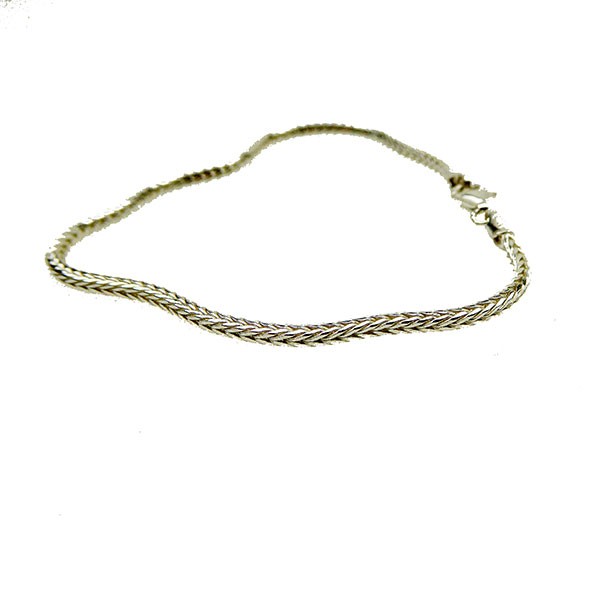 San - Links of Joy\'s 2,1mm Rævekæde i Blank Armbånd & Halskæde 23cm
