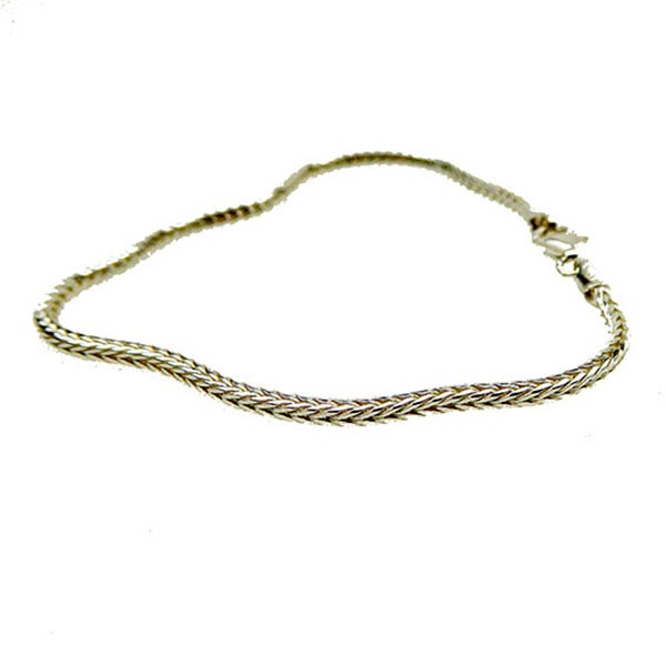 San - Links of Joy\'s 2,8mm Rævekæde i Blank Sterlingsølv Armbånd & Halskæde 21cm