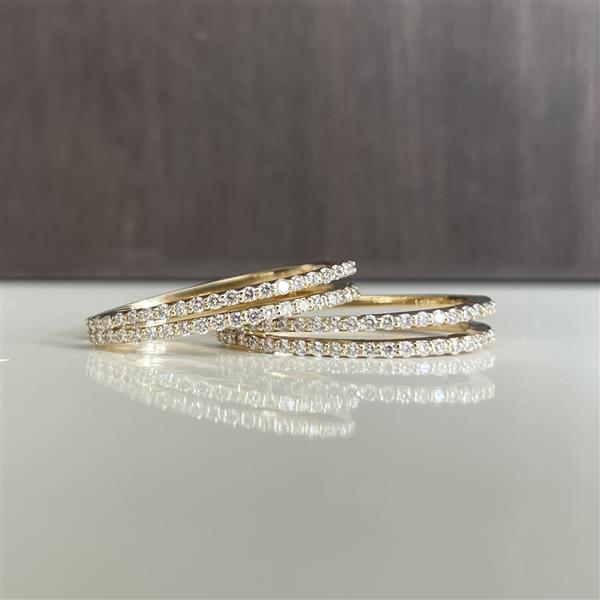 L&G\'s Creol knæk 14 kt. ELEGANCE dobbelt 0,60 ct. WSI
