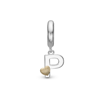 Christina Jewelry & Watches's Bogstav P - Charm 6 mm