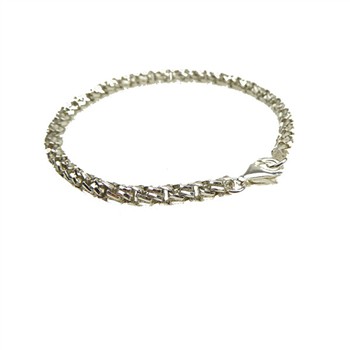 San - Links of Joy's Armbånd & Halskæde i Blank Sterlingsølv 4,7mm 23cm