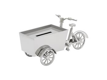 Noa Kids's Sparebøsse cykel, sølv farvet