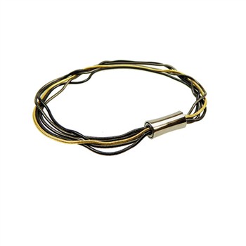San - Links of Joy's Armbånd & halskæde - 5 rk. Slange 2 farvet 21cm