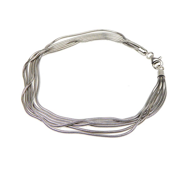 San - Links of Joy\'s Armbånd & halskæde - 6 rk.Slange - Blank 18cm