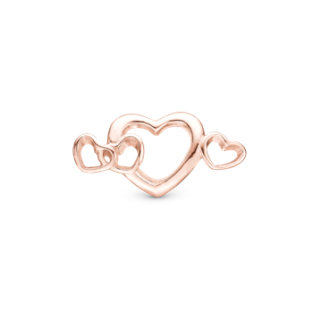 Christina Jewelry & Watches's 4 Hearts Love - Charm 6 mm