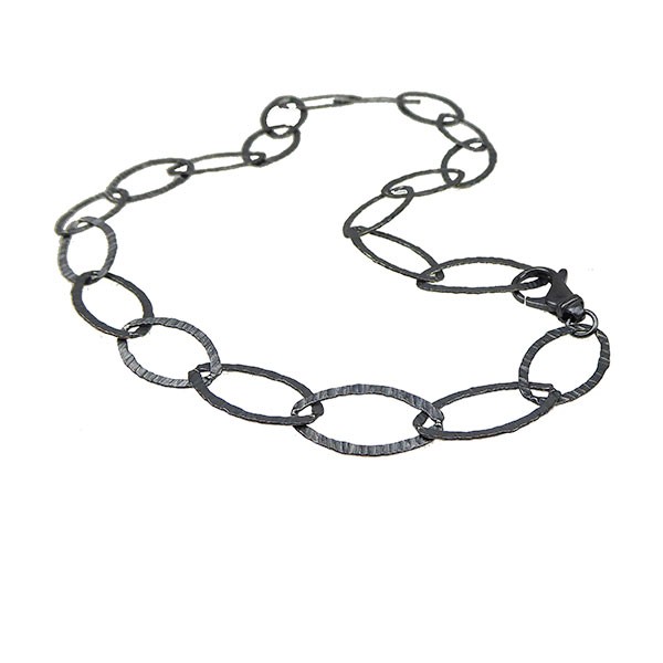 San - Links of Joy\'s Armbånd & halskæde - Oxyderet 23cm