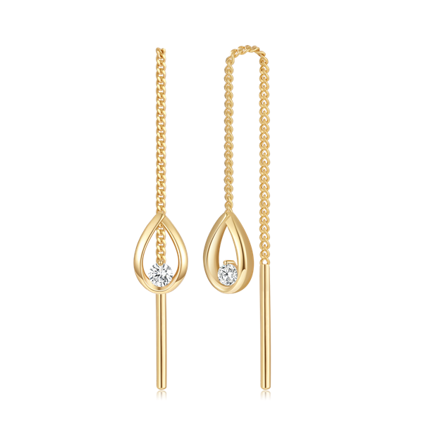 Støvring Design\'s Guld ørehænger