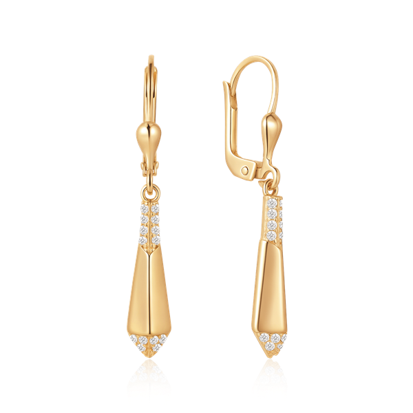 Støvring Design\'s Guld ørehænger