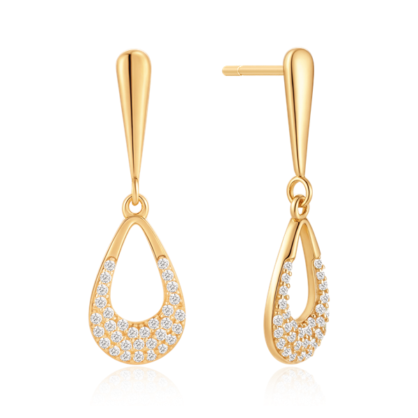 Støvring Design\'s Guld ørehænger