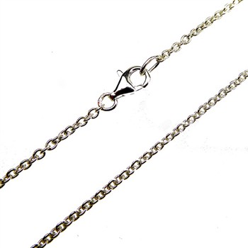 San - Links of Joy's Armbånd & halskæde Ankerkæde/Blank 0,45mm 21cm