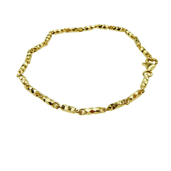 San - Links of Joy\'s Armbånd & halskæde - 925/Forgyldt 18cm