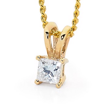 Bee's Vedhæng med diamant