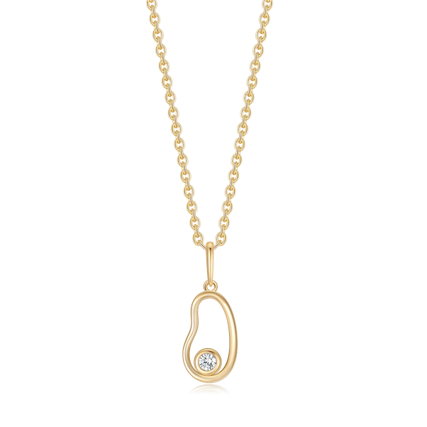 Støvring Design\'s Guld halskæde