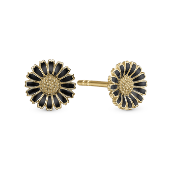 Christina Jewelry & Watches's Marguerite black 8mm - Ørestikker 