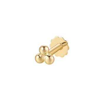 Støvring Design's Guld labret piercing