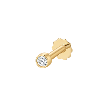 Støvring Design's Guld labret piercing