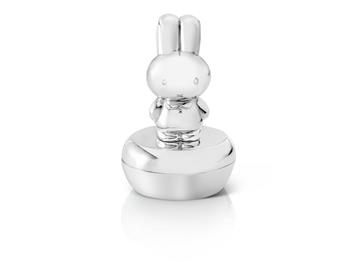 Noa Kids's Tand-/hårlokæske Miffy, sølvfarvet (stående)
