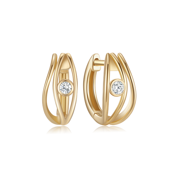 Støvring Design\'s Guld creoler