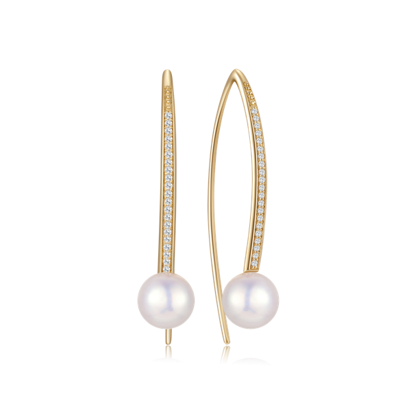 Støvring Design\'s Guld ørehænger