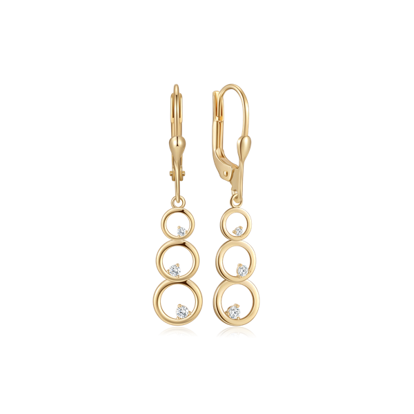 Støvring Design\'s Guld ørehænger