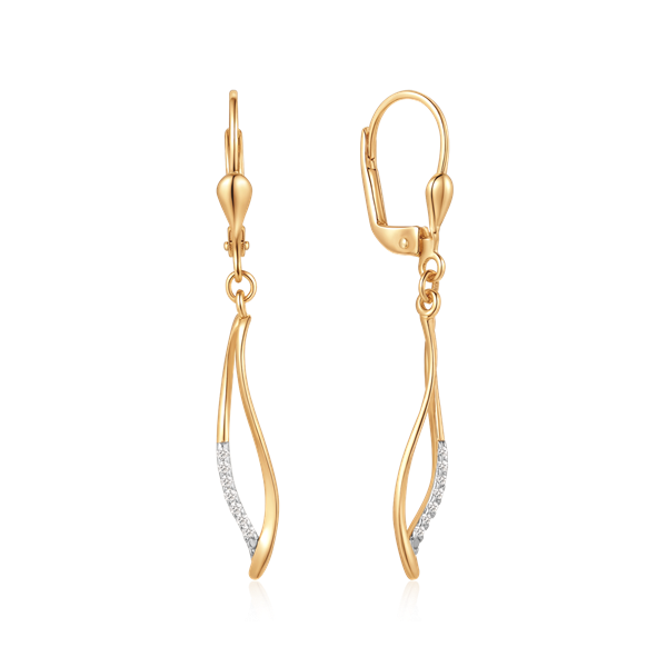 Støvring Design\'s Guld ørehænger