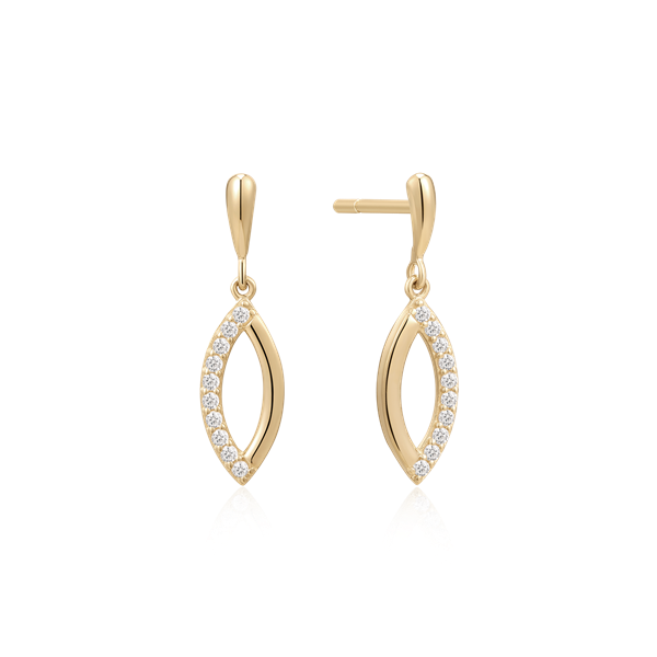 Støvring Design\'s Guld ørehænger