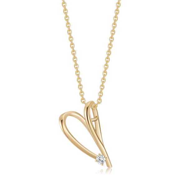 Støvring Design\'s Guld halskæde