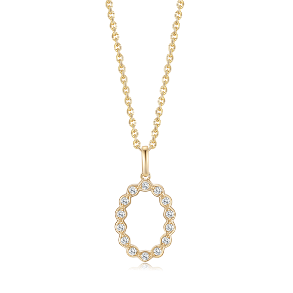 Støvring Design\'s Guld halskæde