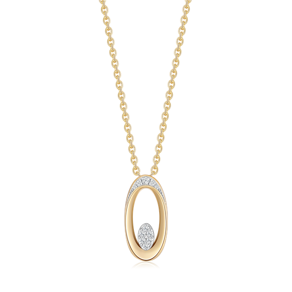 Støvring Design\'s Guld halskæde