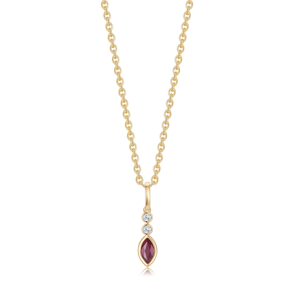 Støvring Design\'s Guld halskæde