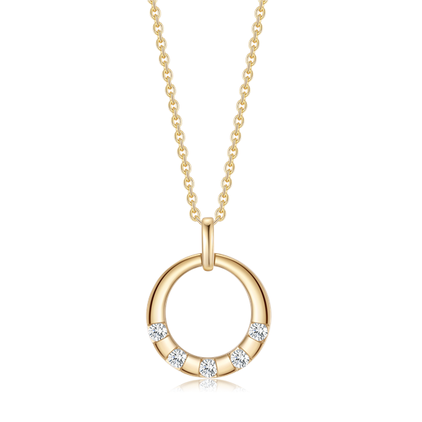 Støvring Design\'s Guld halskæde