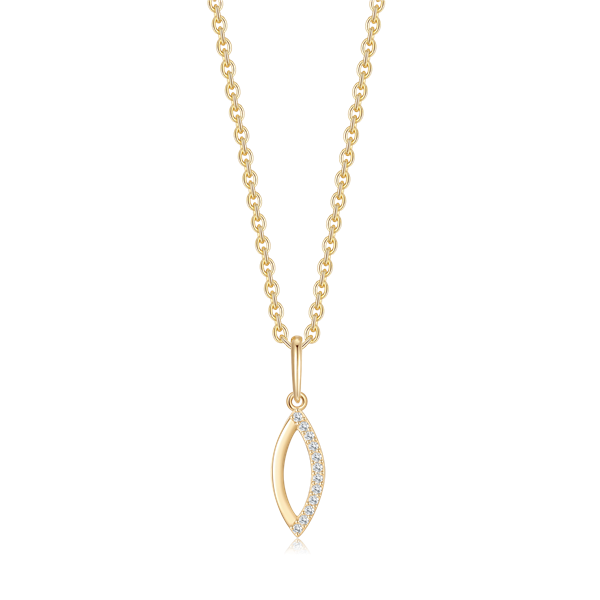 Støvring Design\'s Guld halskæde