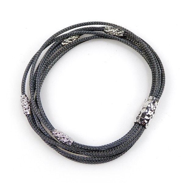 San - Links of Joy\'s Armbånd & halskæde - Oxyderet/Rhodineret 20cm