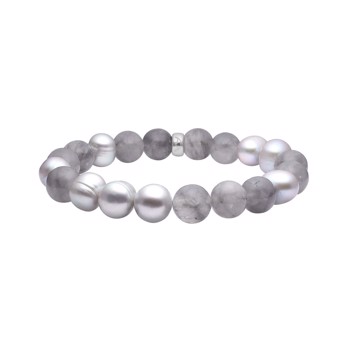 Heinzendorff's Multi grå armbånd 10mm 
