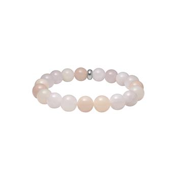 Heinzendorff's Rosaquartz, pink aventurin,spong quartz  armbånd 10mm
