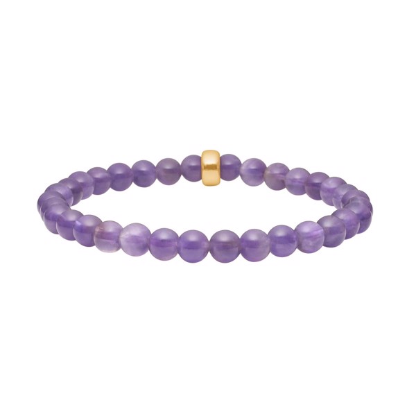 Heinzendorff\'s Amethyst 6mm armbånd