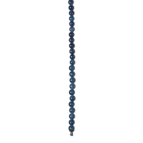 Heinzendorff\'s Blå spong quartz 6mm system-kæde