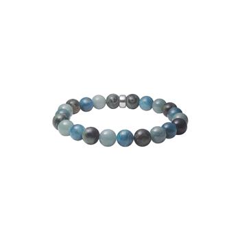 Heinzendorff's Apatit, Nephrite, jaspis armbånd 8mm