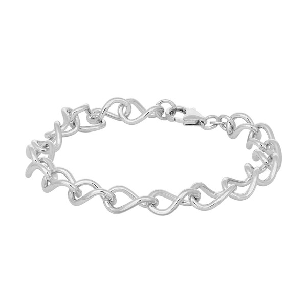 Siersbøl\'s Rhod. sølv armbånd