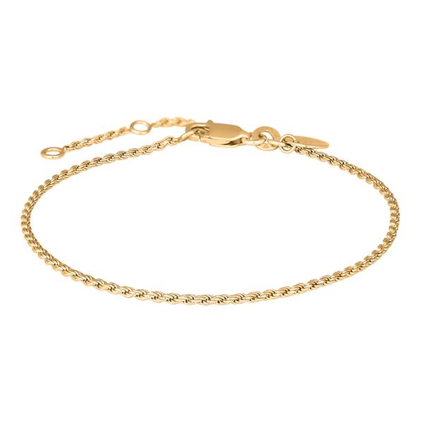 Nordahl\'s Forgyldt sølv armbånd BORG52 20cm